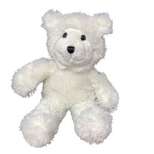 Princess Soft Toys White Teddy Bear 11in Plush Stuffed Animal Toy Gift Cuddly